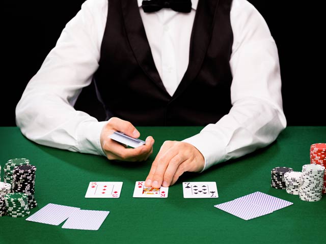 Blackjack mit Live-Dealer